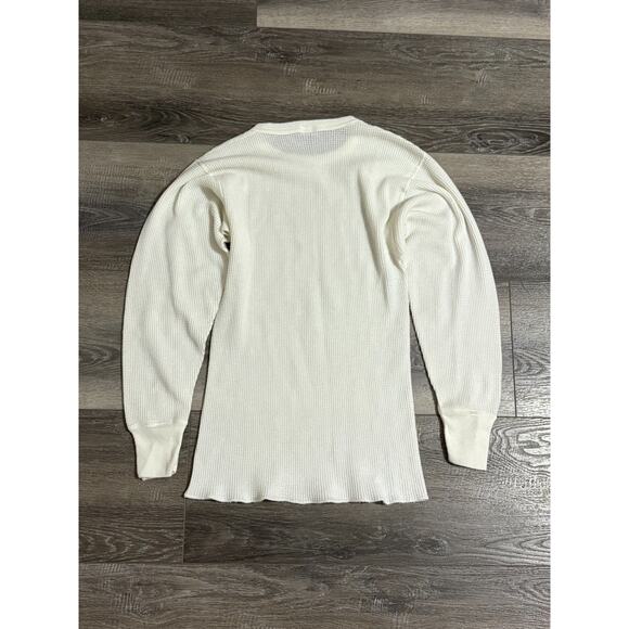 Vintage 90s J.E. Morgan Long Johns Thermal Long Sleeve Made In USA - Men’s Large - Picture 6 of 6